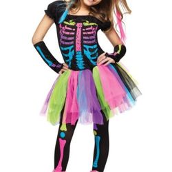 Halloween Costume - Skeleton - Medium 8-10
