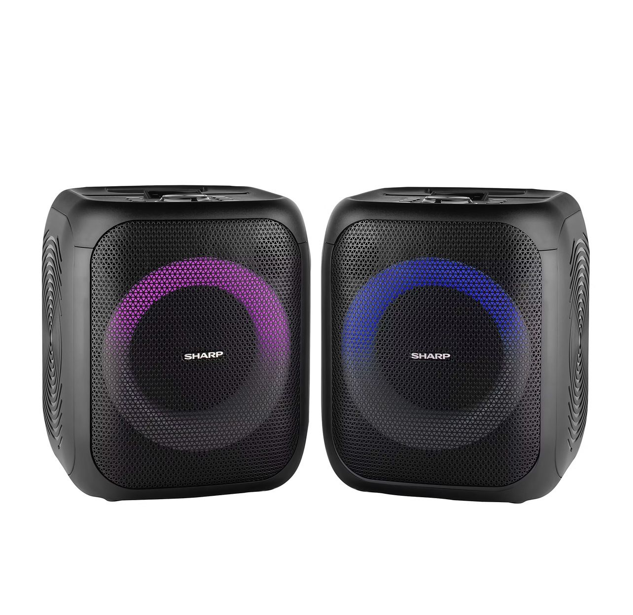 Sharp 8" Bluetooth Party Speaker, 2 pk.