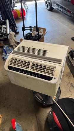 General Electric window air conditioner.
