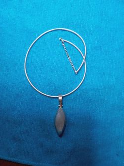 St.Silver "Snake" Chain & SS Pendant-18"