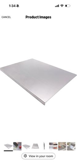 Cutting board stainless steel