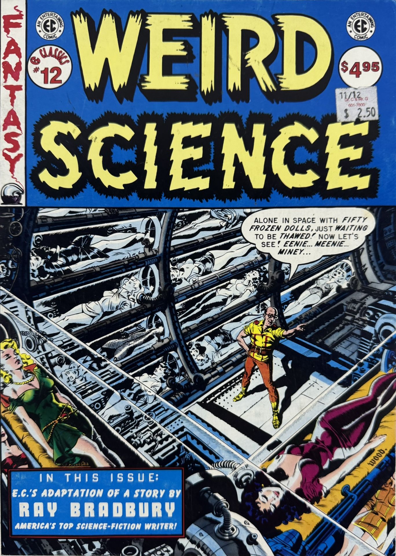 WEIRCE SCIENCE #12 1989 COMIC BOOK