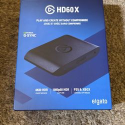 Elgato 4K X – Capture Up to 4K144 with Ultra-Low Latency on PS5|Pro, Xbox Series X|S, Nintendo Switch 2, OBS and More, HDMI 2.1, VRR, HDR10, USB 3.2 G