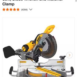 DEWALT Miter Saw 12”