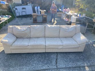 Italian Leather Couch