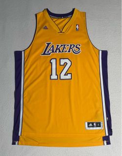 Vintage 2012-13 Dwight Howard Los Angeles Lakers XL Adidas NBA Jersey