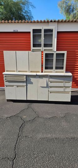 Garage metal cabinets