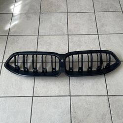 2023+ BMW 8-Series M8 M850ix 840ix F91 F92 F93 G14 G15 G16 Front Kidney Grille Matte Black Grill