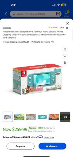 Nintendo Switch Lite (ACH edition)