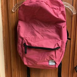 New hot pink backpack with tag