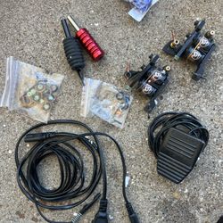 Dragonhawk Coil Tattoo Set Plus Needles 