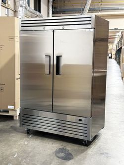 NSF Reach In Two Door Freezer SS interior AKF-13781