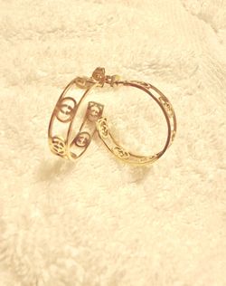 Stainless Steel 18K Gold Plated Earrings