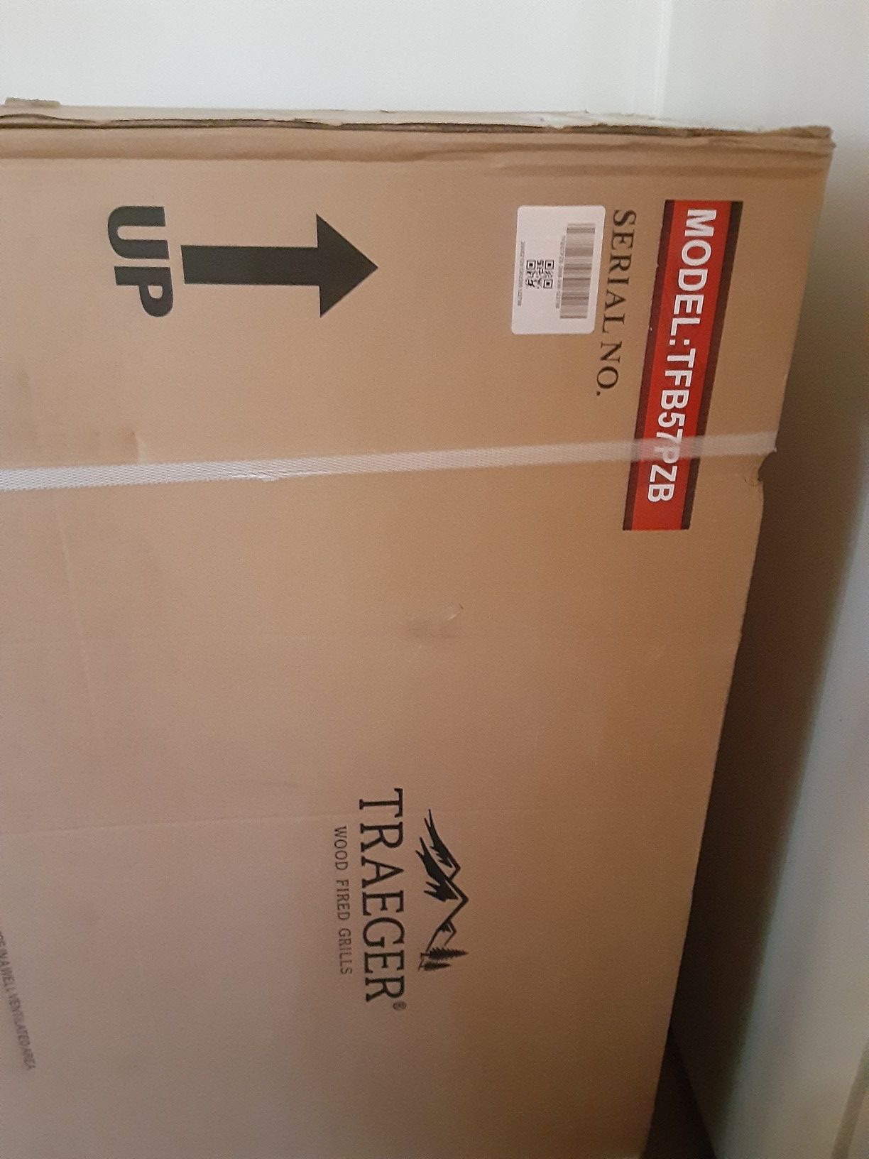 NEW Traeger wood fire grill in box