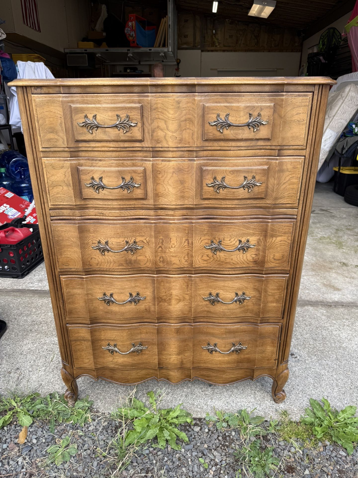 Solid Wood Dresser 