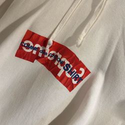 Supreme x CDG Hoodie Large 