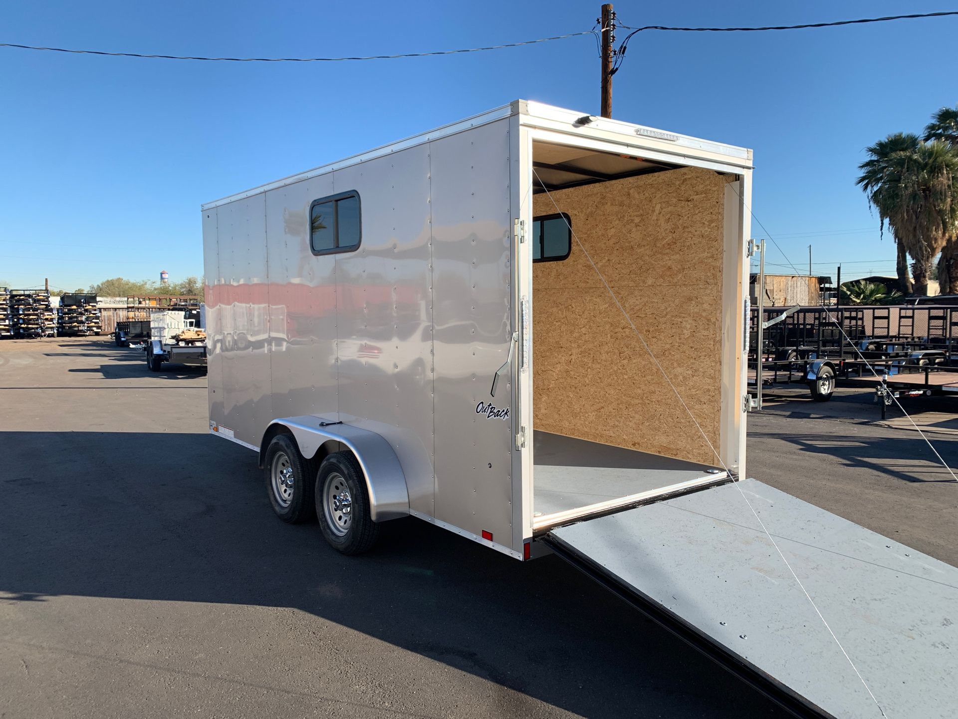 7x16 ENCLOSED TRAILER