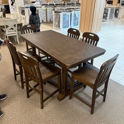 Brand New 7 Pieces Dinning Set On Sale Now 