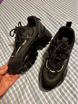 Steve Madden Revel Black platform sneakers size 10