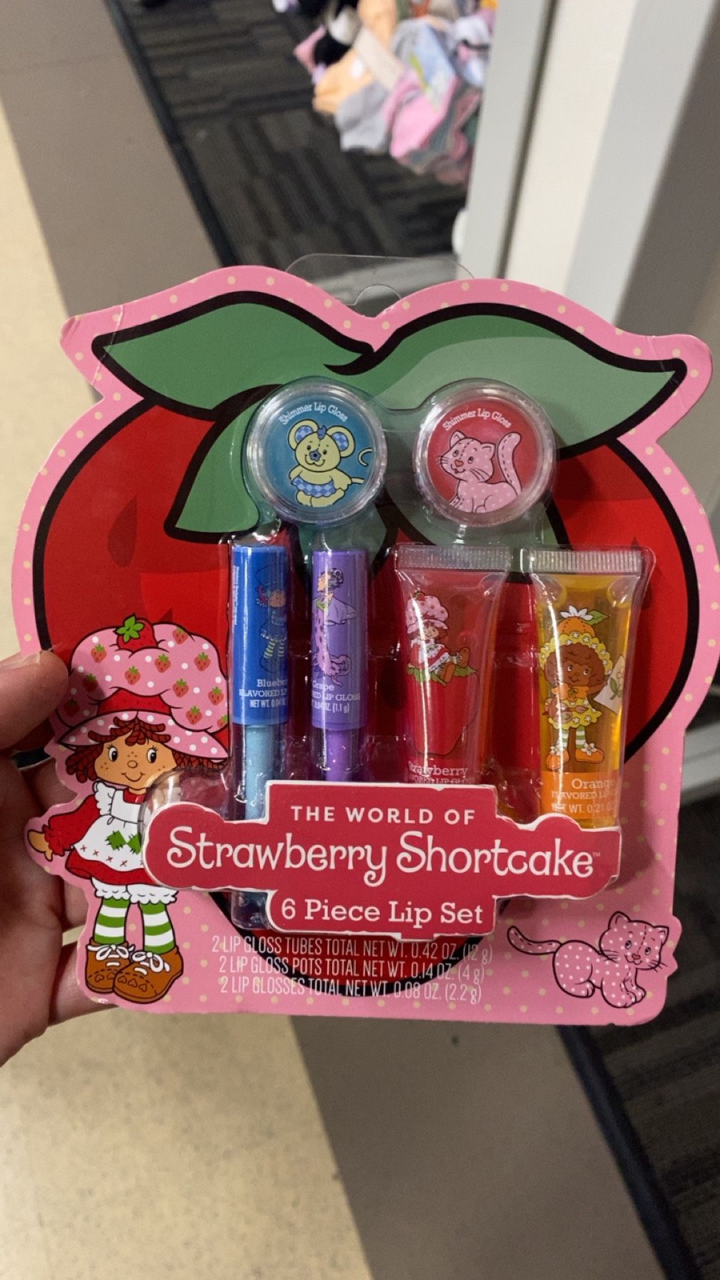 Strawberry Shortcake Lipgloss Set