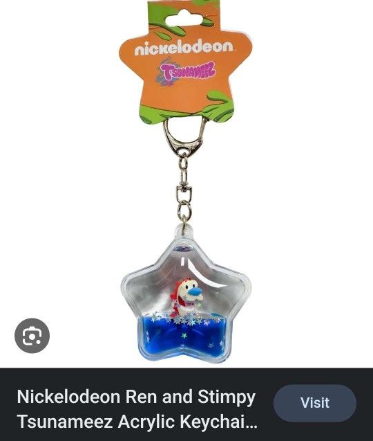 Nickelodeon Keychain Ren