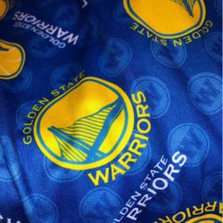 Golden State Warriors Basketball Pattern Fabric/tela Deportes Baloncesto