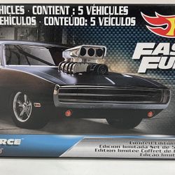 New in Box, Hot Wheels Premium, Fast and Furious, Full Force, 5-pack