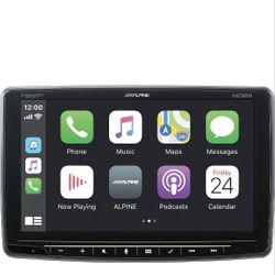 Alpine 9" Halo9 iLX-F409 Multimedia Receiver Compatible with Apple Car Play/Android Auto