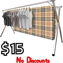 (NEW) Expandable Clothes Drying Rack