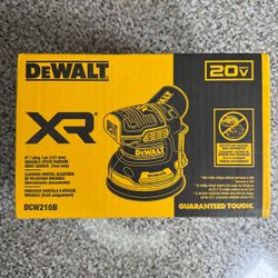 DEWALT XR 20V Brushless 5” Orbital Sander DCW210B