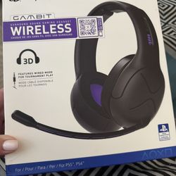 Never Used—Victrix Gambit Wireless and Wired Gaming Headset with Mic - Playstation