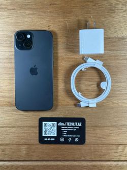 📱 iPhone 15 | 128GB | Black | T-Mobile/Metro PCS Only | Hablo Español