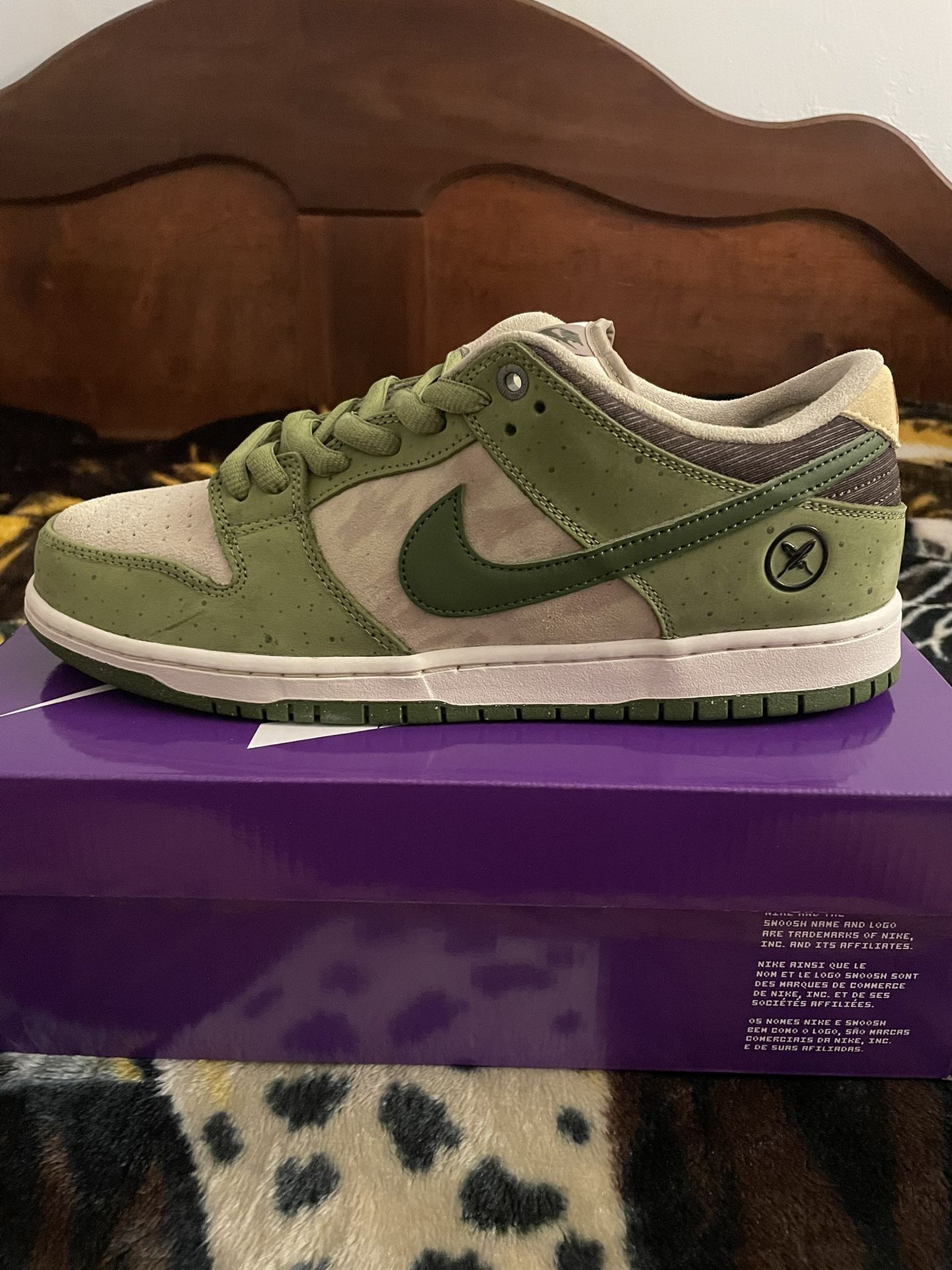 Yuto Horigome's Nike SB Dunk Low "Asparagus"