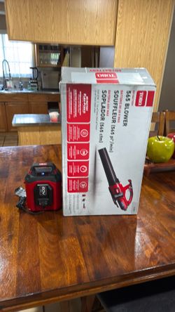 Toro blower 60V new battery and charger included $150
