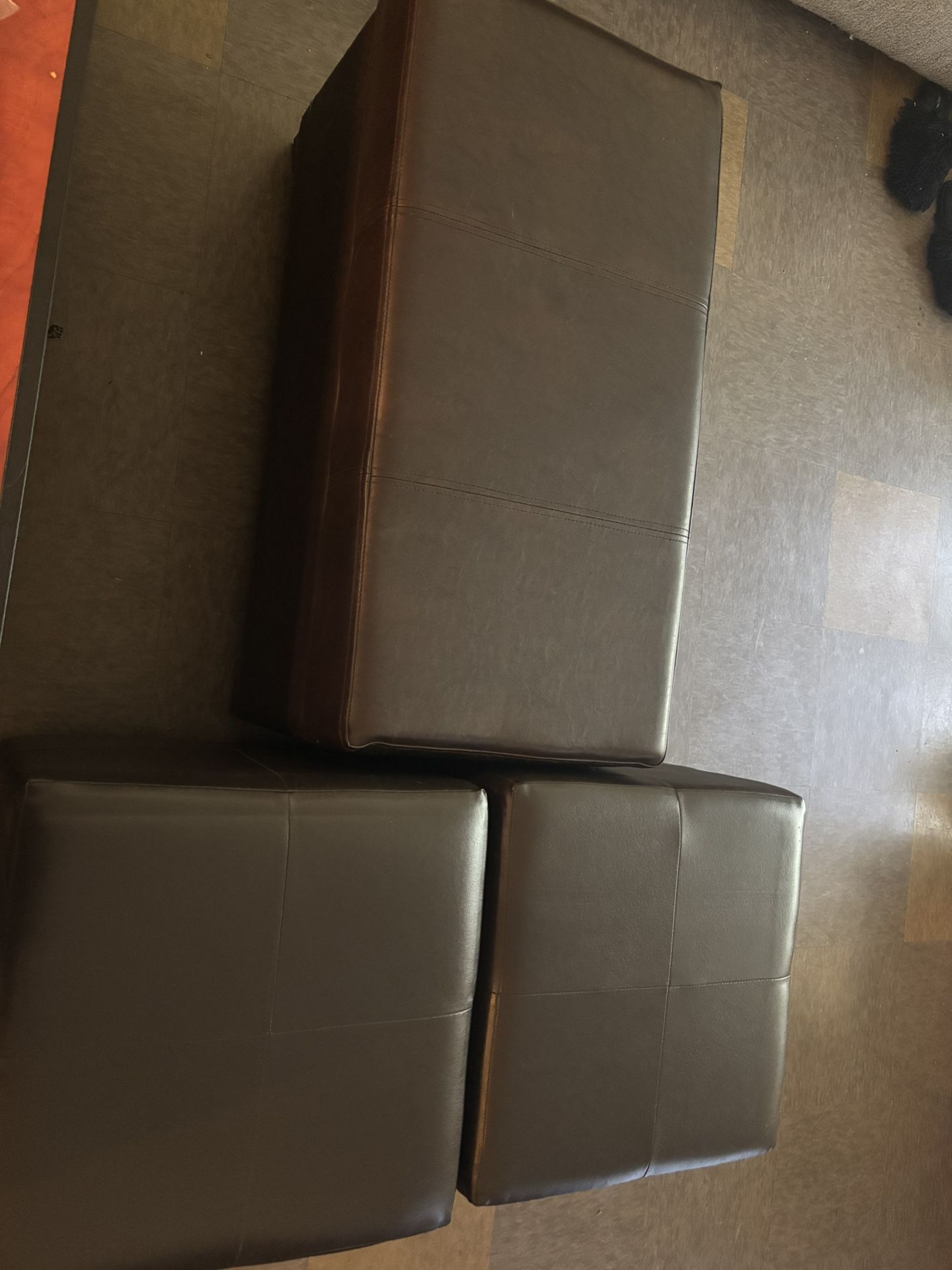 3 Pc Ottoman Set