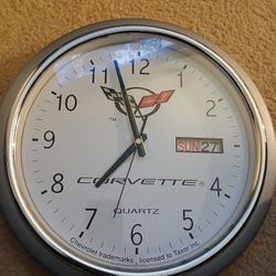 Corvette Clock