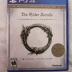Ps4 The Elder Scrolls Online