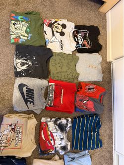 Toddler boy shirt bundle size 5-6