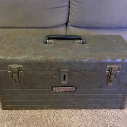 Vintage Craftsman Toolbox 