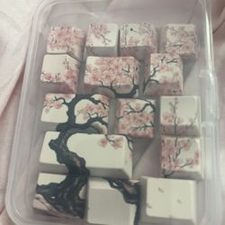 sakura keycaps