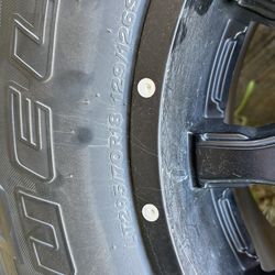 Chevy 2500 Rims and tires