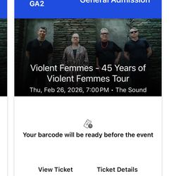 02/26 Violent Femmes Concert! 