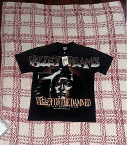 Valley Dreams Black and Brown Damned Bling T-shirt Size M