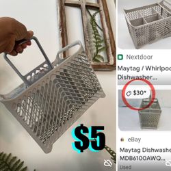 $5 Dishwasher Basket utensils 🍴 measure in pics