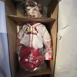 Vintage 1999 The Ashton-Drake Galleries I Got His Autograph Porcelain Doll