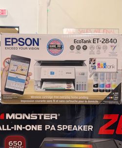 Epson EcoTank ET-2840 All-in-One Printer Brand New In Box