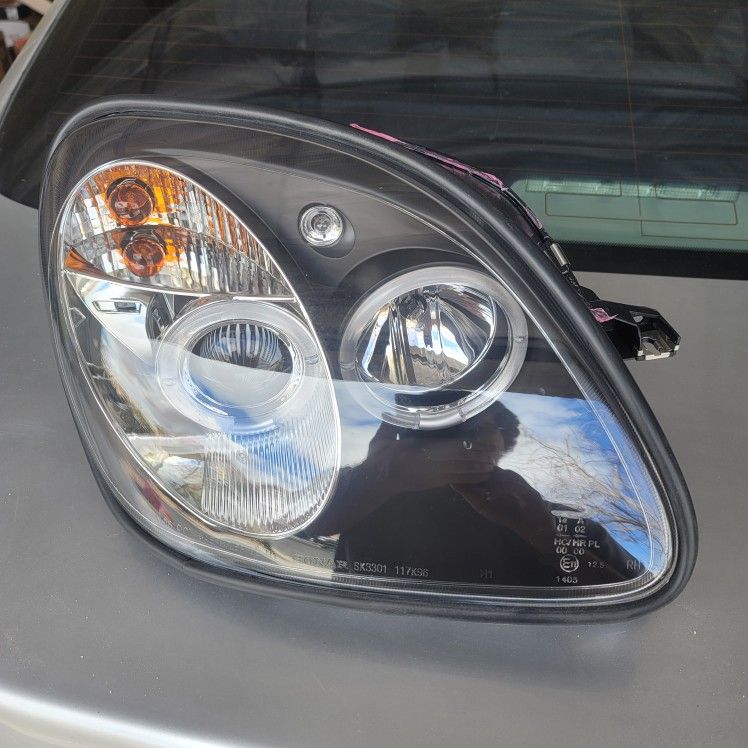 Sonar Headlight right angel eyes clear glass SK3301 117K96