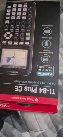 TI-84 Plus CE Texas Instruments Graphing Calculator