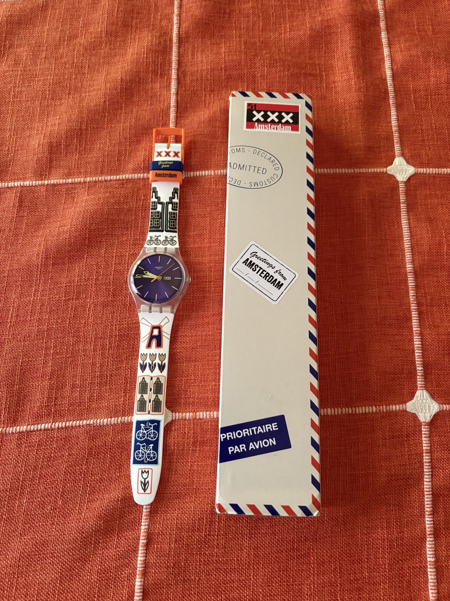 Swatch Amsterdam Brand New With Box