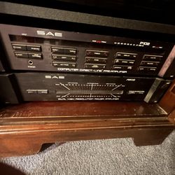 SAE PreAmp & Amplifier. 